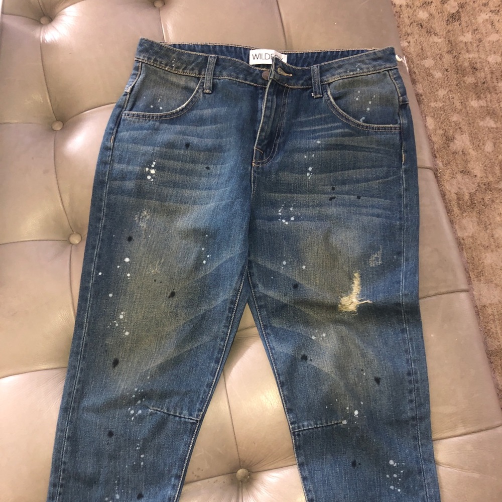 Wildfox crop jeans